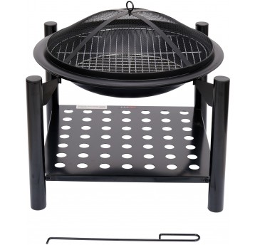 PALENISKO STAL 50CM, RUSZT, DREWUTNIA