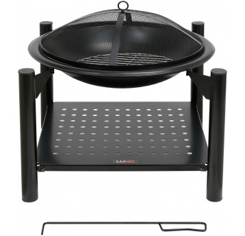 PALENISKO STALOWE DREWUTNIA 58X58X55CM