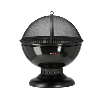 PALENISKO STALOWE Z RUSZTEM 54CM