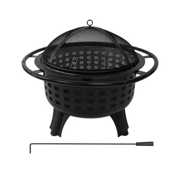 PALENISKO STALOWE Z RUSZTEM 57CM