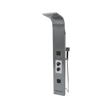 PANEL PRYSZNICOWY STEELY 4 INOX
