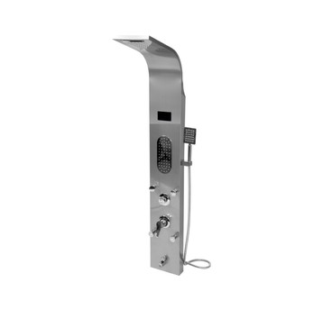 PANEL PRYSZNICOWY STEELY 5 INOX