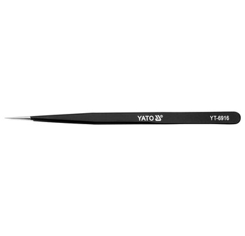 PĘSETA PROSTA ANTYSTAT.140MM POWLEKANA
