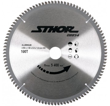 PIŁA TARCZOWA DO ALUMINIUM D250 T100 d30