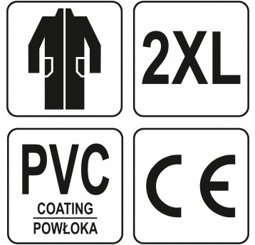 PŁASZCZ PRZECIWD. NAVY COMPACT R. 2XL