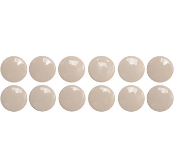PODKŁADKI PIANKA PLASTIK 18MM BIAŁE 12SZ