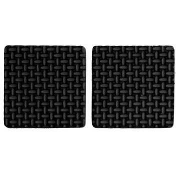 PODKŁADKI Z PIANKI 85x85MM CZARNE 2SZT.