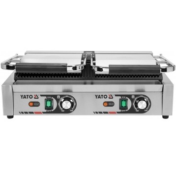 PODWÓJNY GRILL KONTAKTOWY RYFLOWANY 58CM