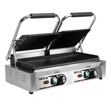 PODWÓJNY GRILL KONTAKTOWY RYFLOWANY 58CM