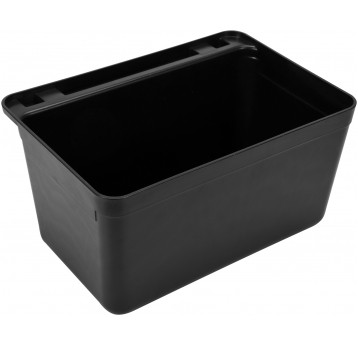 POJEMNIK DO WÓZKA CZARNY PP 33,5x23,1x18