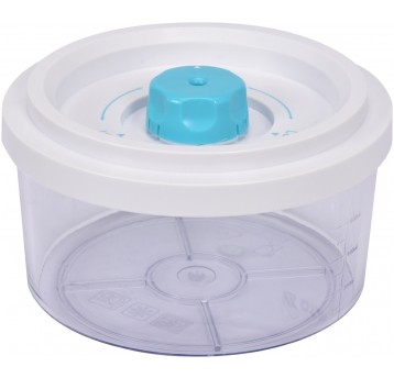 POJEMNIK PRÓŻNIOWY OKRĄGŁY 0,6L