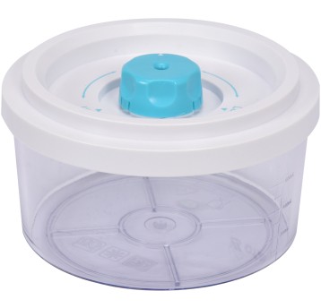 POJEMNIK PRÓŻNIOWY OKRĄGŁY 0,6L