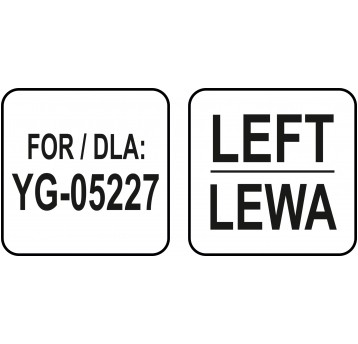 PROWADNICA LEWA DO PÓŁKI