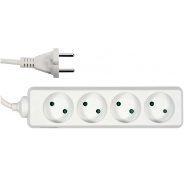 PRZEDŁUŻACZ EL. BEZ UZIEMIENIA 4G 1,5M