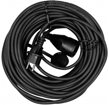 PRZEDŁUŻACZ W OSŁONIE GUMOWEJ 30M