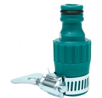 PRZYŁĄCZE KRANU 1/2" /GUMA+OPASKA/ FLO