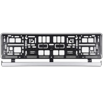 RAMKA POD REJESTRACJĘ SREBRNA