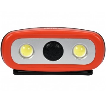 REFLEKTOR PRZENOŚNY,GŁOŚNIK 2X15W 2000LM