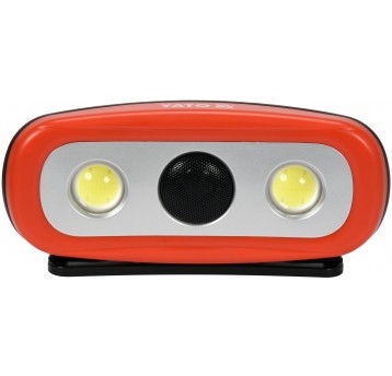 REFLEKTOR PRZENOŚNY,GŁOŚNIK 2X15W 2000LM