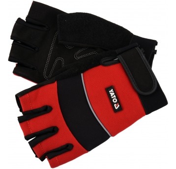 RĘKAWICE BEZ PALCÓW ROWEROWE R. 9