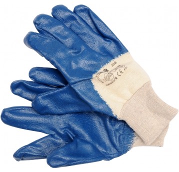 RĘKAWICE NITRYLOWE ZE ŚCIĄGACZEM 10cal