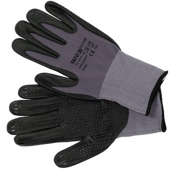 RĘKAWICE OCHR. NITR. NAKROP. R.10