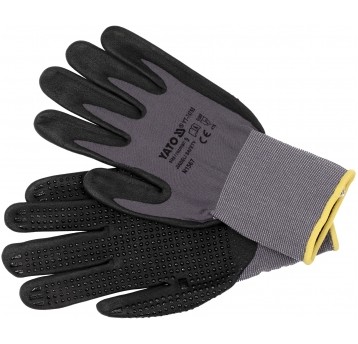 RĘKAWICE OCHR. NITR. NAKROP. R. 9