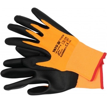 RĘKAWICE OCHR. Z OBSŁ. SMART. NITR R. 8