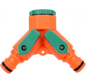 ROZDZIELACZ PODWÓJNY PRZYŁ. 1/2" 3/4"