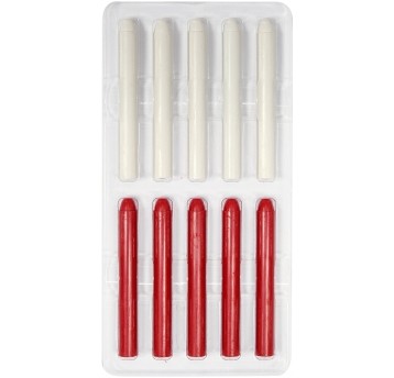 RYSIKI WOSKOWE FI 10 X 85 MM DO OŁÓWKA