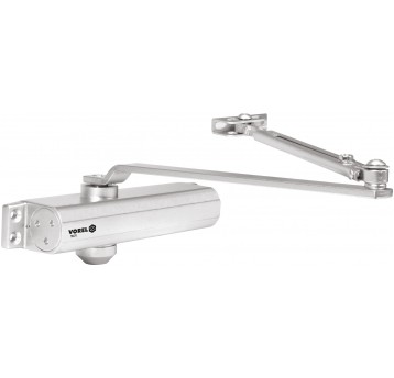 SAMOZAMYKACZ DO DRZWI 25-85 KG SREBRNY