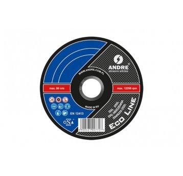 ŚCIERNICA 41 - 125 X 1,6 X 22,23 A46RBF - 80 METAL