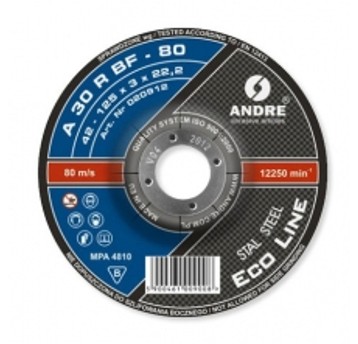 ŚCIERNICA 42 - 115 X 3,0 X 22,23 A30RBF - 80 METAL