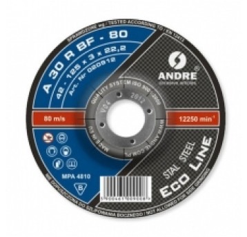 ŚCIERNICA 42 - 180 X 3,0 X 22,23 A24RBF - 80 METAL