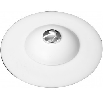 SILIKONOWY KOREK Z SITKIEM BIAŁY