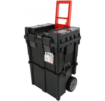 SKRZYNKA DWUPOZIOMOWA NA KÓŁKACH