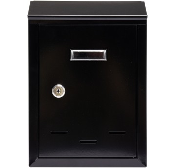SKRZYNKA NA LISTY 285x200x60MM CZARNA
