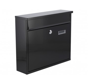 SKRZYNKA NA LISTY 310x360x100MM CZARNA