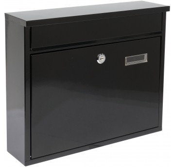 SKRZYNKA NA LISTY 310x360x100MM CZARNA
