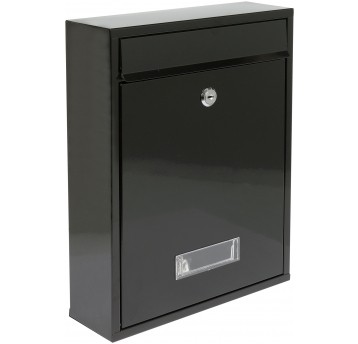 SKRZYNKA NA LISTY 360x260x80MM CZARNA