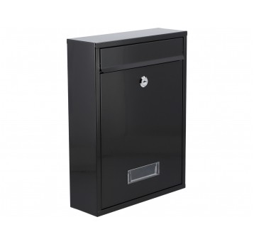 SKRZYNKA NA LISTY 360x260x80MM CZARNA