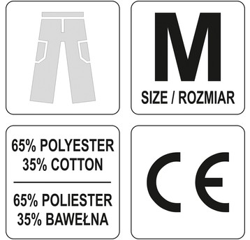 SPODNIE ROBOCZE DAN R. M