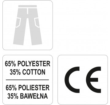 SPODNIE ROBOCZE PEGMA R. M