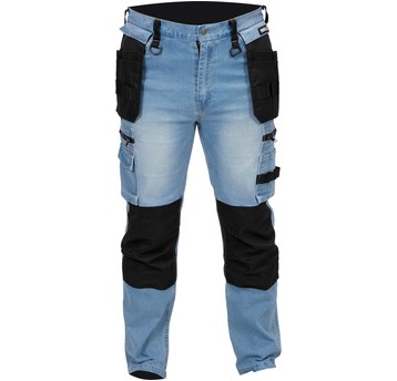 SPODNIE STRETCH JEANS L. BLUE R. L