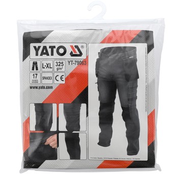SPODNIE STRETCH JEANS STEEL GREY R.L/XL