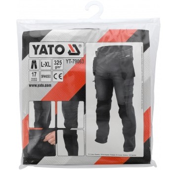 SPODNIE STRETCH JEANS STEEL GREY R.L/XL