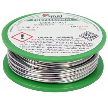 SPOIWO BEZOŁOWIOWE 2,5MM 100G