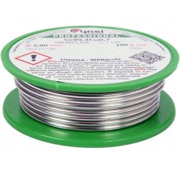 SPOIWO BEZOŁOWIOWE 2MM 100G