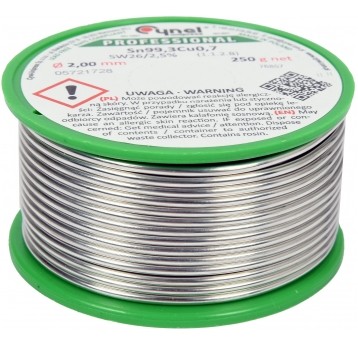 SPOIWO BEZOŁOWIOWE 2MM 250G