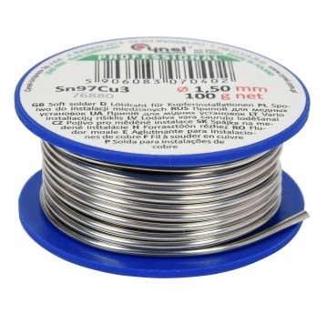 SPOIWO DO MIEDZI 1,5MM 100G